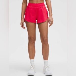 Lululemon fast and free high rise Shorts size XL